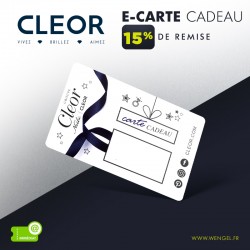 Réduction CLEOR E-Carte cadeau &Wengel