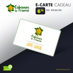 Réduction CABANES DE FRANCE - E-Carte Cadeau &Wengel