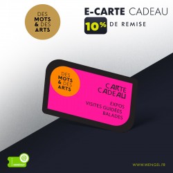 Réduction DES MOTS ET DES ARTS E-Carte Cadeau &Wengel