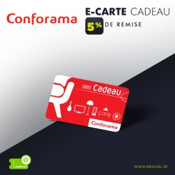 Réduction CONFORAMA E-Carte Cadeau &Wengel