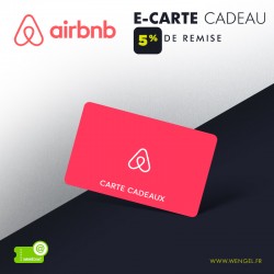 Réduction AirBnb E-Carte Cadeau &Wengel