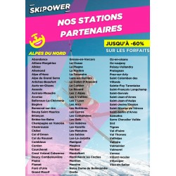 SKIPOWER - SkiPass et SkiLoc