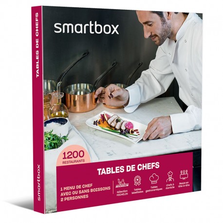 Réduction SMARTBOX - TABLES DE CHEFS &Wengel