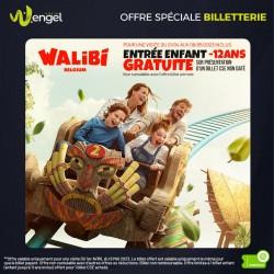 WALIBI Belgium - Offre Enfant Gratuit 2023 &Wengel