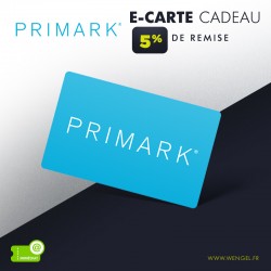 Réduction PRIMARK - E-Carte Cadeau &Wengel