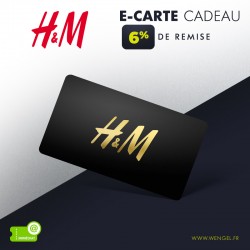 Réduction H&M - E-Carte Cadeau &Wengel