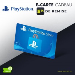Réduction PLAYSTATION Store - E-Carte Cadeau &Wengel