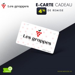 Réduction LES GRAPPES E-Carte Cadeau &Wengel