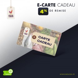Réduction POURDEBON E-Carte Cadeau &Wengel