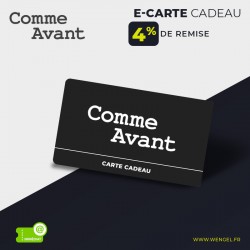 Réduction COMME AVANT E-Carte Cadeau &Wengel