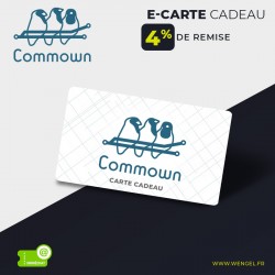 Réduction COMMOWN E-Carte Cadeau &Wengel