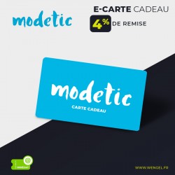 Réduction MODETIC E-Carte Cadeau &Wengel