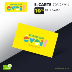 Réduction PANDACRAFT Eveil E-Carte Cadeau &Wengel