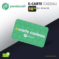 Réduction PANDACRAF E-Carte Cadeau &Wengel