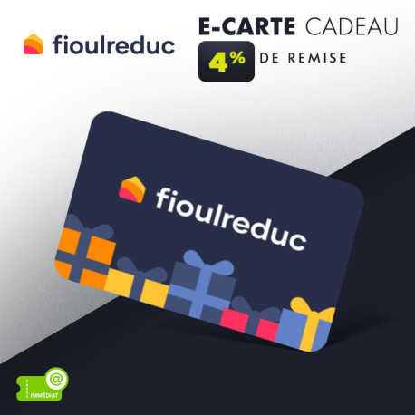 Réduction FIOULREDUC E-Carte Cadeau &Wengel