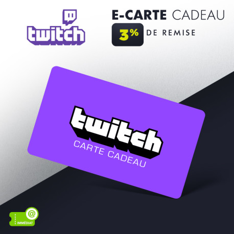 Réduction TWITCH E-Carte Cadeau &Wengel