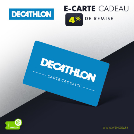 Réduction DECATHLON E-Carte cadeau &Wengel