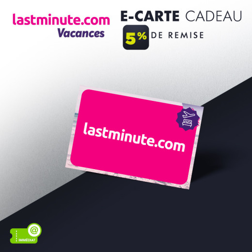 Réduction LAST MINUTE.COM - E-Carte Cadeau &Wengel