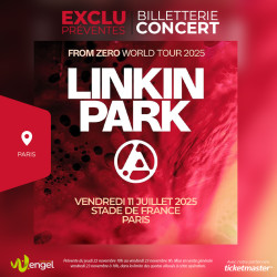 TICKETMASTER - Préventes Linkin Park