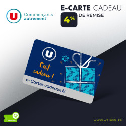 MAGASINS U - E-Carte Cadeau Immédiate