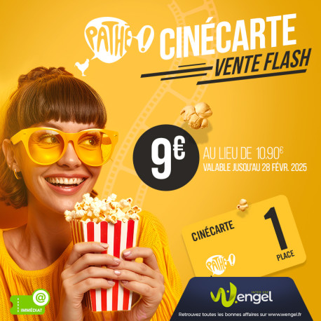 VENTE FLASH PATHE Cinémas National DV 28.02.25 &Wengel