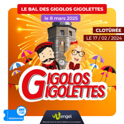 BAL DES GIGOLOS GIGOLETTES - Réservation