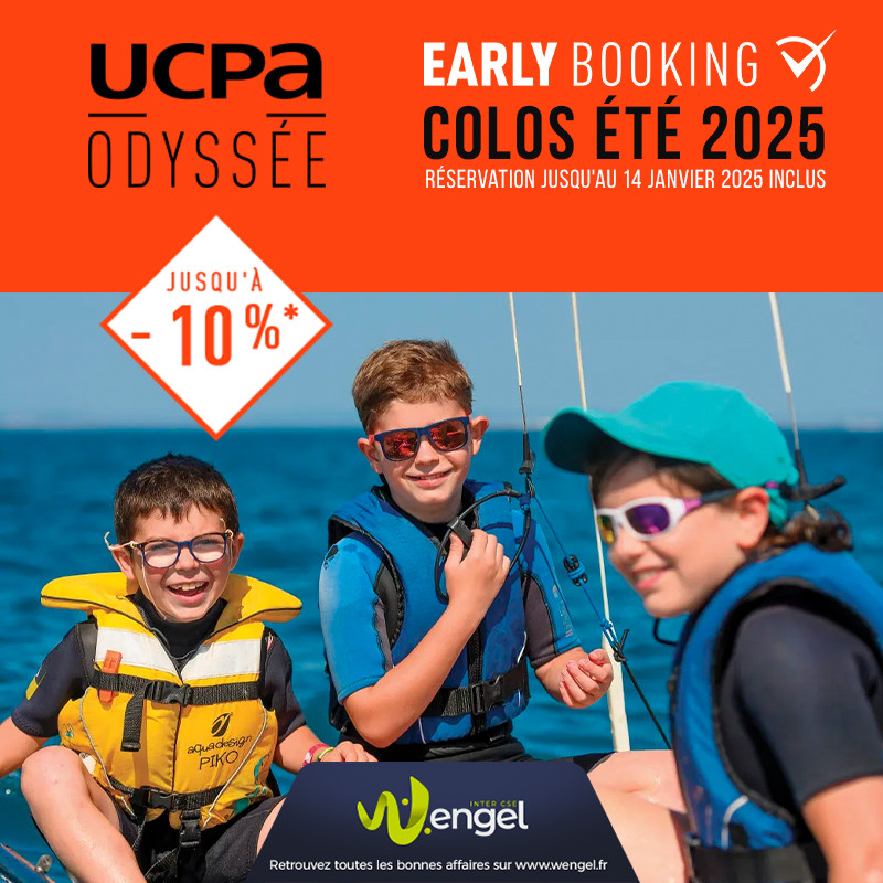 UCPA Early Booking Colos Été 2025