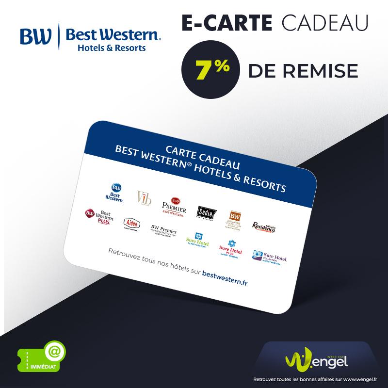 BEST WESTERN - E-Carte Cadeau Immédiate