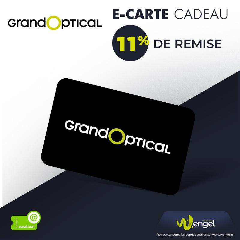 GRAND OPTICAL E-Carte Cadeau Immédiate