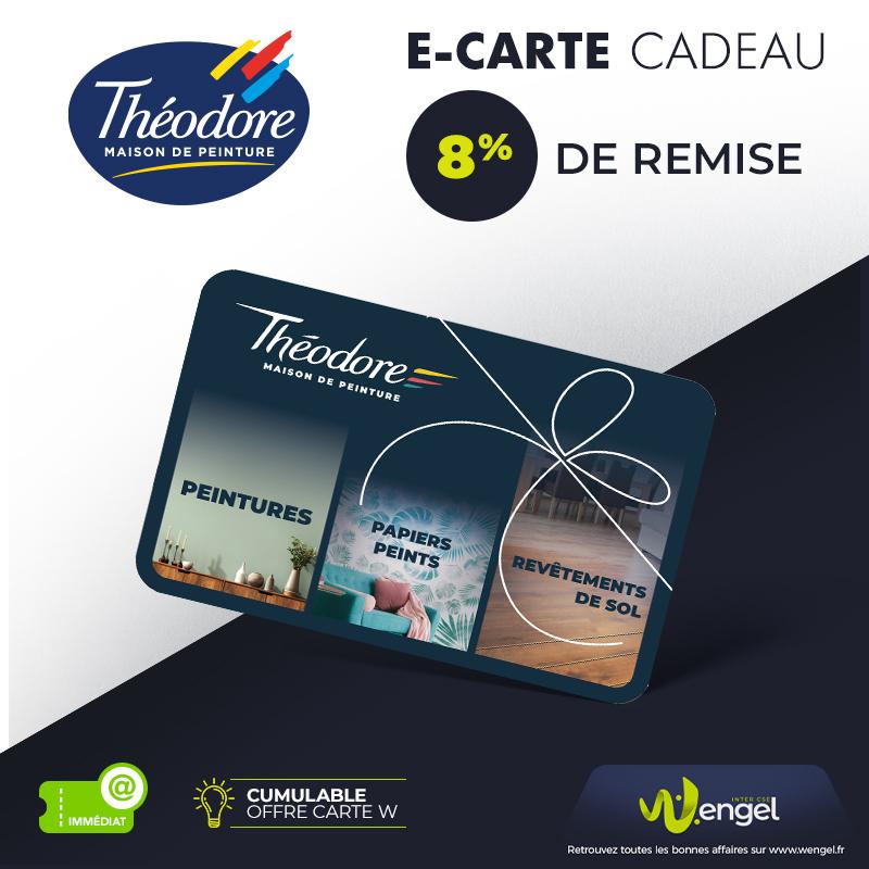 THEODORE Maison de Peinture E-Carte Cadeau Immédiate