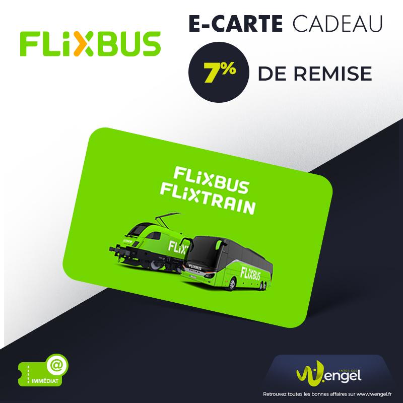 FLIXBUS E-Carte Cadeau Immédiate