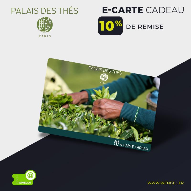 PALAIS DES THES - E-Carte Cadeau Immédiate