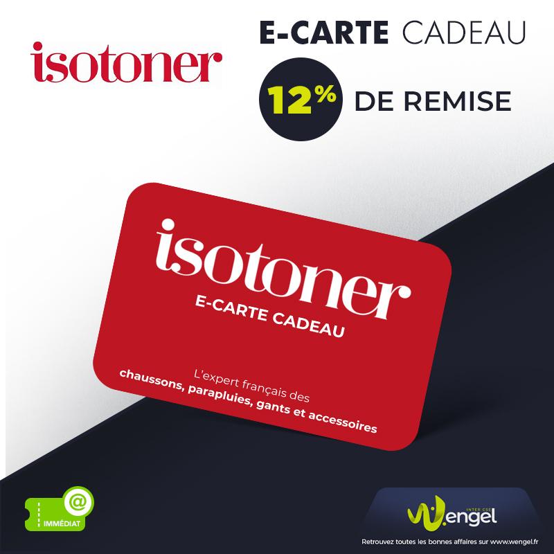 ISOTONER - E-Carte Cadeau Immédiate