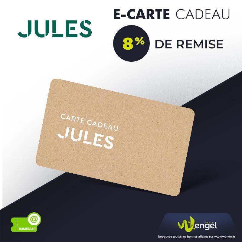 JULES E-Carte Cadeau Immédiate