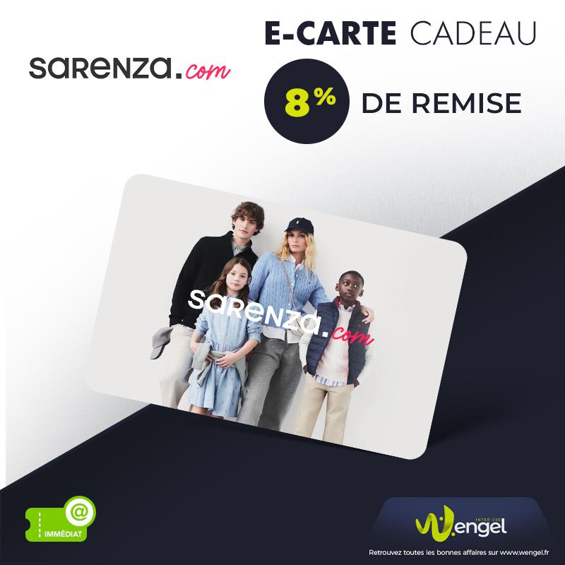 SARENZA - E-Carte Cadeau Immédiate