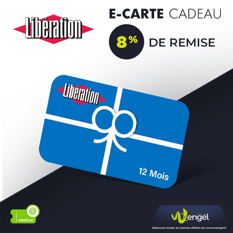 LIBERATION E-Carte Cadeau Immédiate