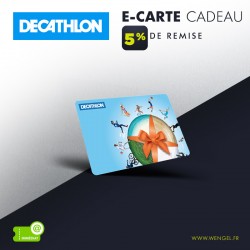 Réduction DECATHLON E-Carte cadeau &Wengel