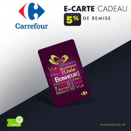 CARTE CADEAUX VOYAGES - Cartes Cadeaux Carrefour